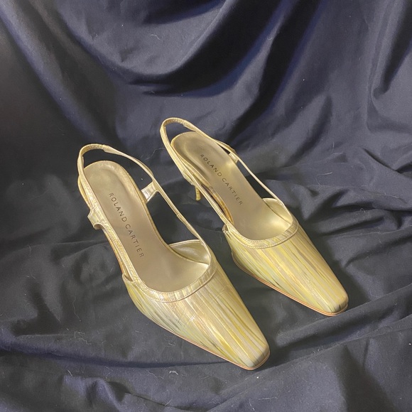Roland Cartier Sling Back Heels - Picture 7 of 8